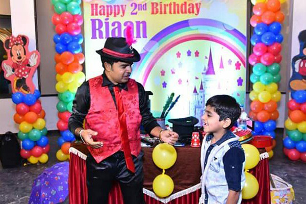 magician for birthday party in hyderabad
